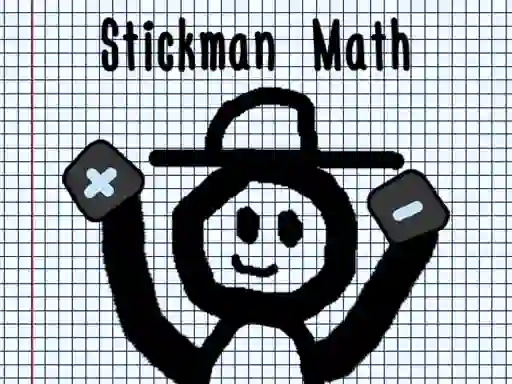 Xogo Stickman Math en liña