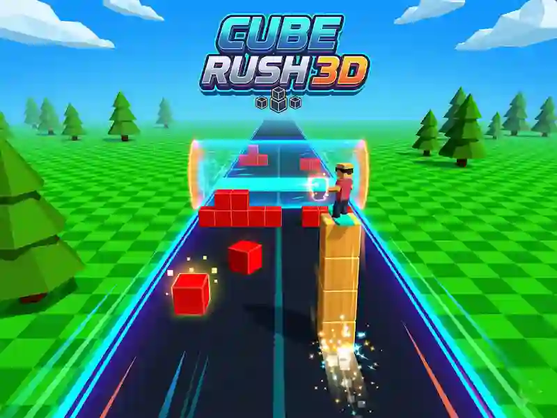 Xogo Cube Rush 3D en liña