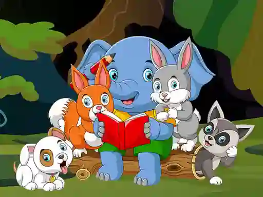 Xogo Cute Animals Memory en liña