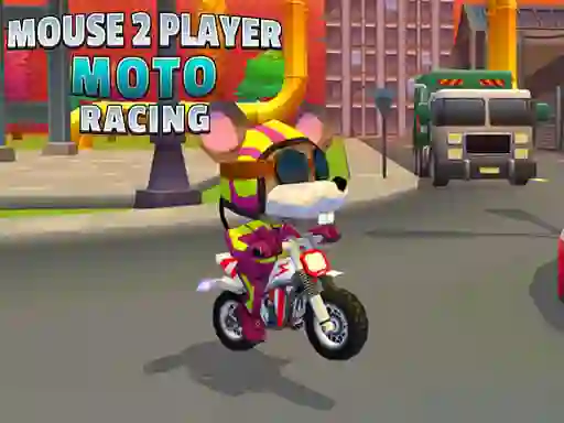 Xogo Mouse 2 Player Moto Racing en liña