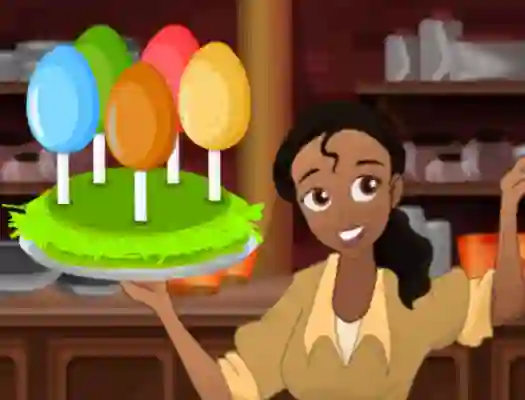 Xogo Princess Easter Egg Decoration en liña