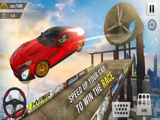 Xogo Impossible City Car Stunt en liña