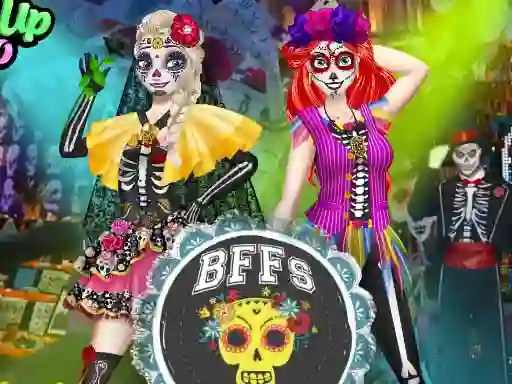 Xogo BFFS Day Of The Dead en liña