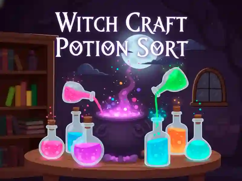 Xogo Witch Craft Potion Sort en liña