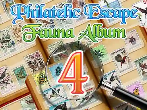 Xogo Philatelic Escape Fauna Album 4 en liña