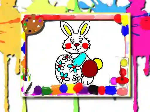 Xogo Easter Coloring Book en liña