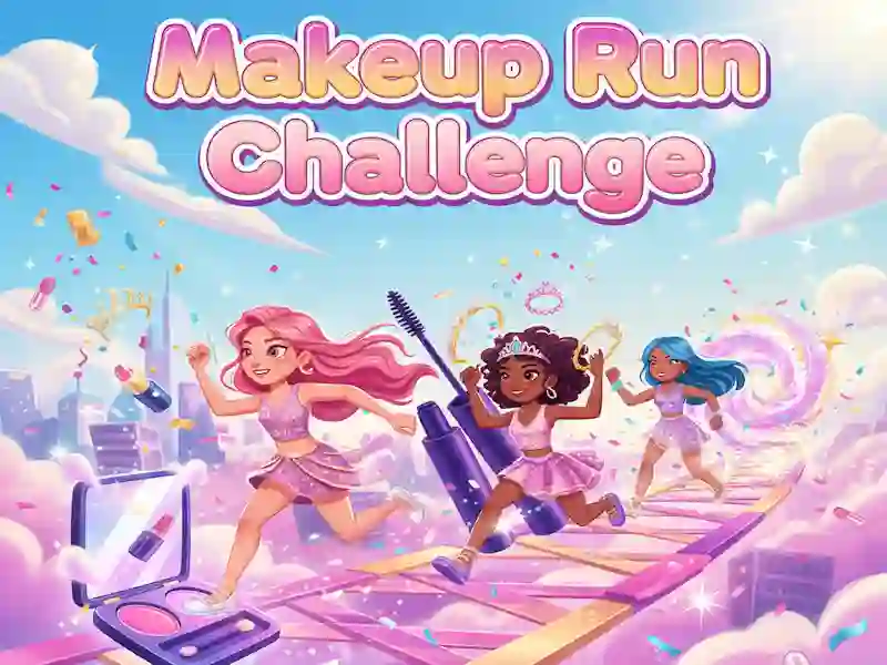 Xogo Makeup Run Challenge en liña