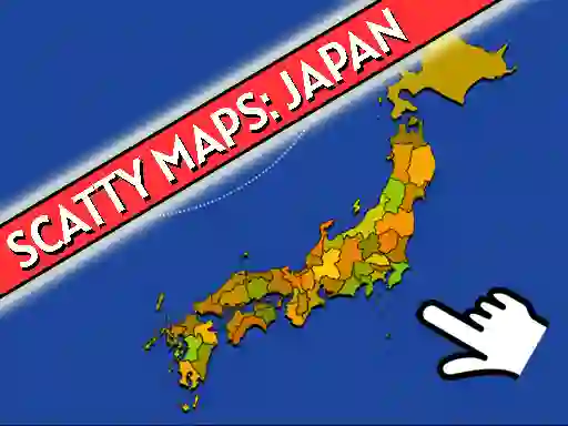Xogo Scatty Maps Japan en liña