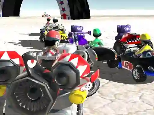 Xogo Xtreme Racing Cartoon 2019 en liña