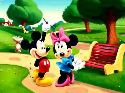 Xogo Mickey's Club House en liña