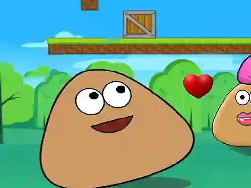 Xogo Pou Slide en liña