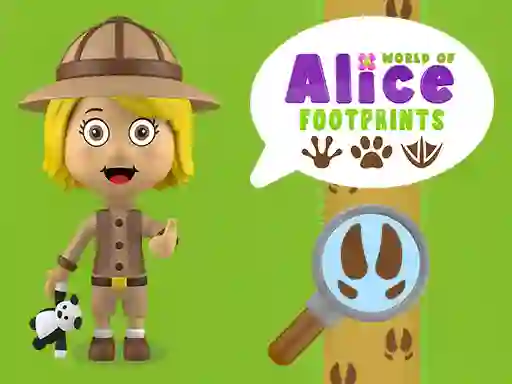 Xogo World of Alice Footprints en liña