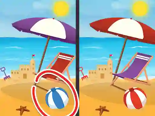 Xogo Spot The Difference Seasons en liña