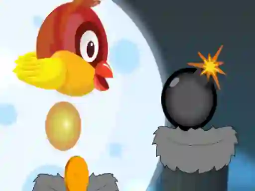 Xogo Flappy Egg Drop en liña