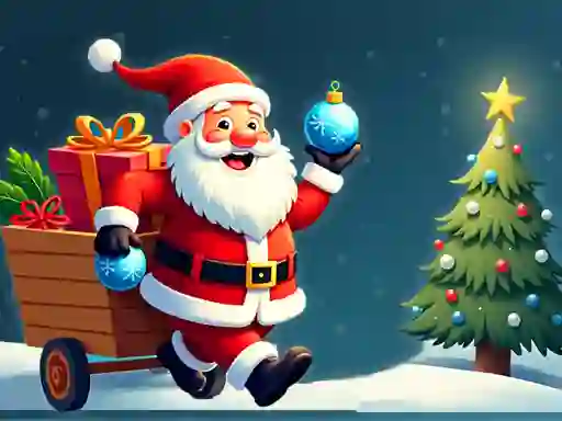 Xogo Santa: The Magic of Tree Decorating en liña