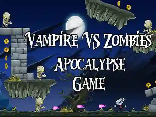 Xogo Vamp kid vs The Zombies apocalipse en liña