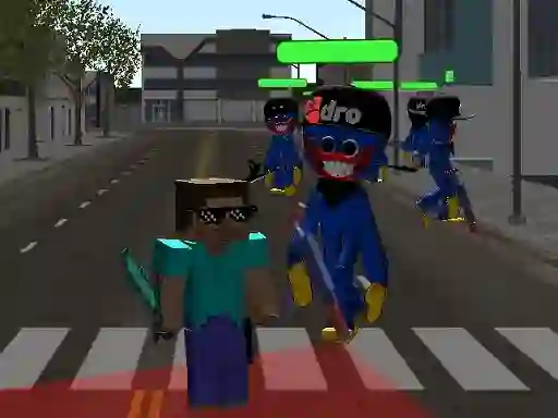 Xogo Craftsman Gangster Theft Auto en liña