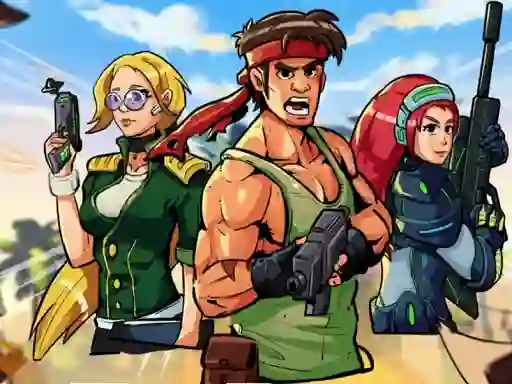 Xogo Metal Shooter Brother Squad en liña