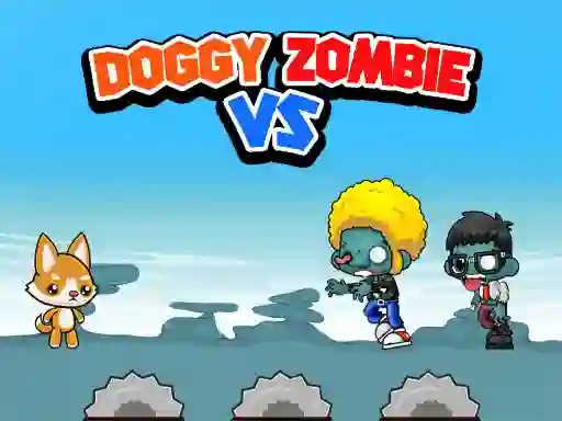 Xogo Doggy Vs Zombies en liña