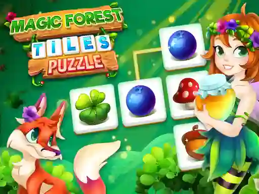 Xogo Magic Forest Tiles Puzzle en liña