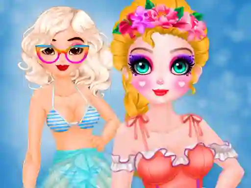 Xogo Princess Kawaii Swimwear en liña