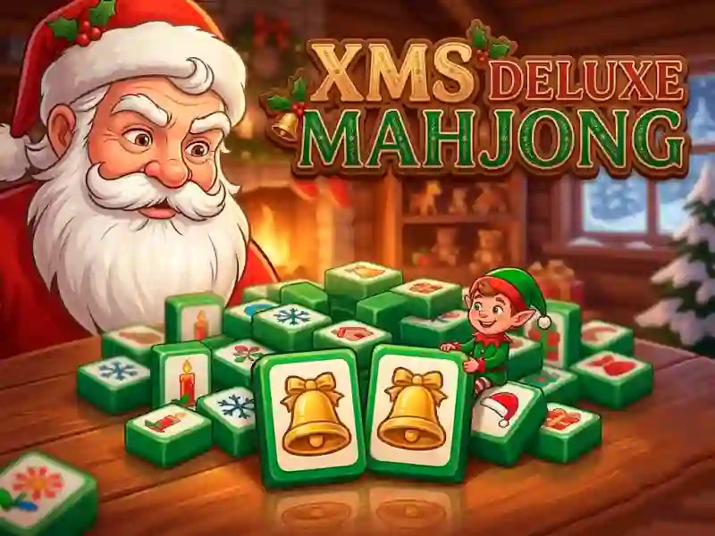 Xogo Xmas Mahjong Deluxe en liña