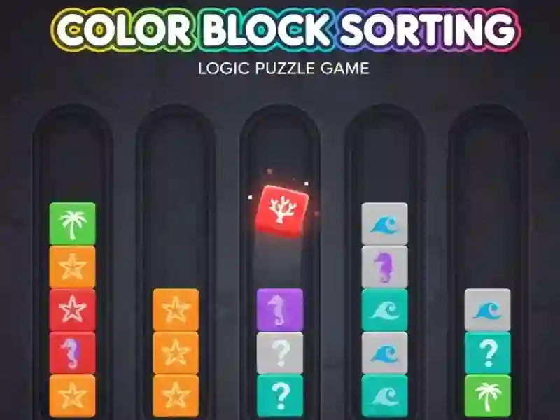 Xogo Color Block Sorting en liña