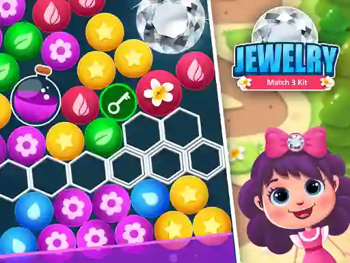 Xogo Jewelry Match 3 Kit en liña