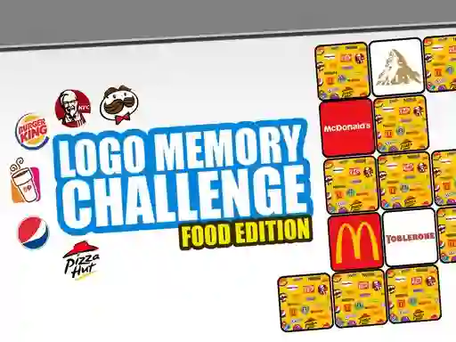 Xogo Logo Memory Food Edition en liña