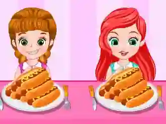 Xogo Princess Hotdog Eating Contest en liña