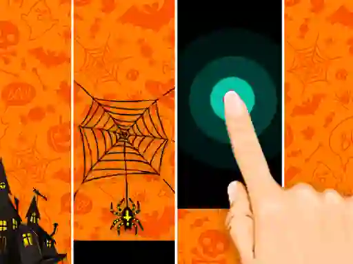 Xogo Halloween Magic Tiles en liña