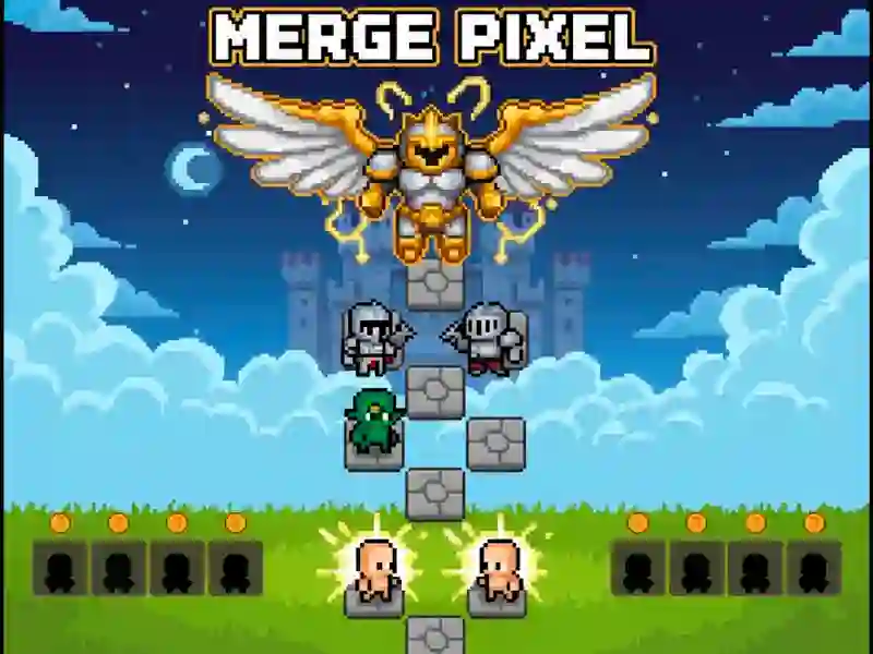 Xogo Merge Pixel en liña