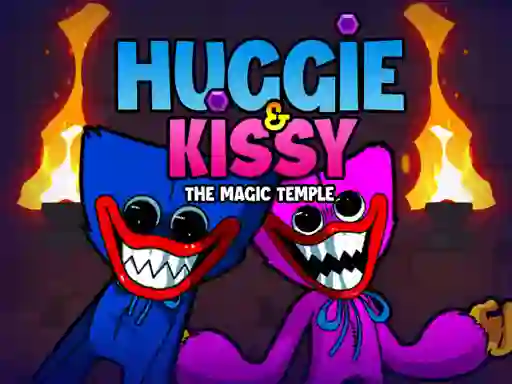 Xogo Huggie & Kissy The Magic Temple en liña