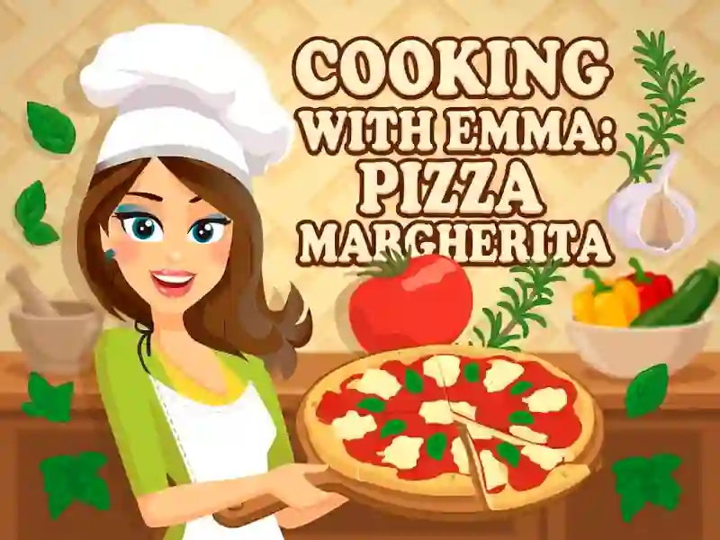 Xogo Cooking with Emma Pizza Margherita en liña