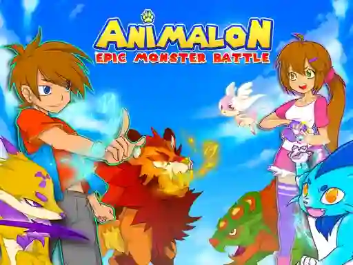 Xogo Animalon: Epic Monster Battle en liña