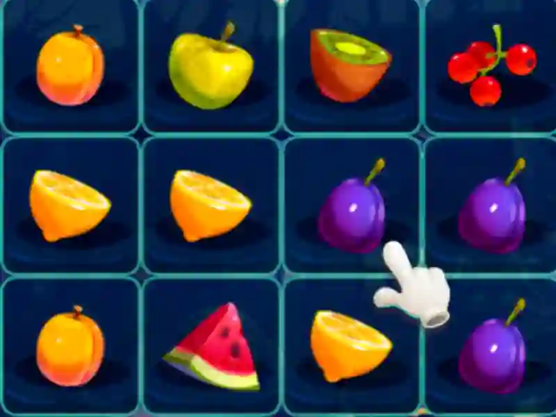 Xogo Fruit blocks puzzles en liña