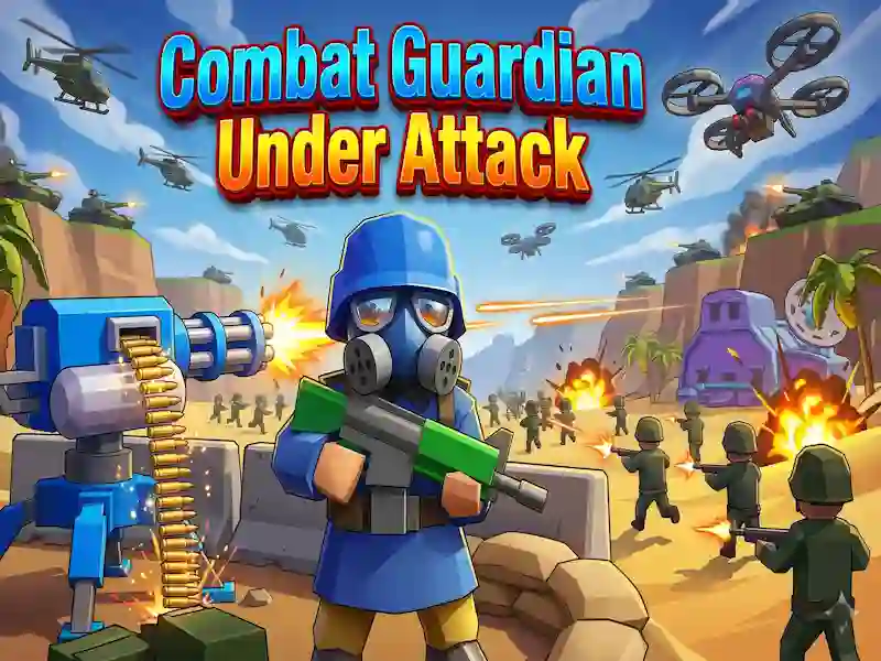 Xogo Combat Guardian Under Attack en liña