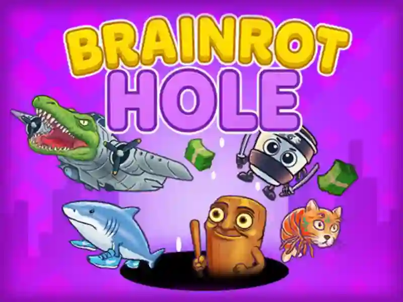Xogo Brainrot Hole en liña
