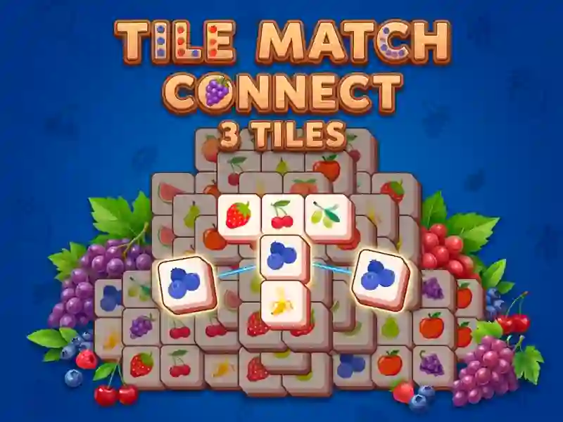 Xogo Tile Match Connect 3 Tiles en liña