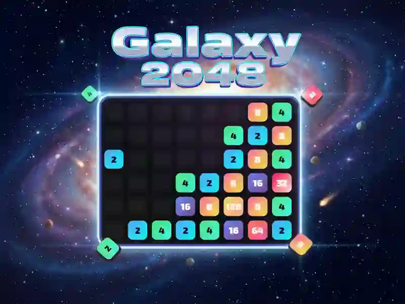 Xogo Galaxy 2048 en liña