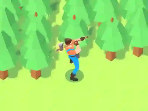 Xogo Idle Lumberjack 3D en liña