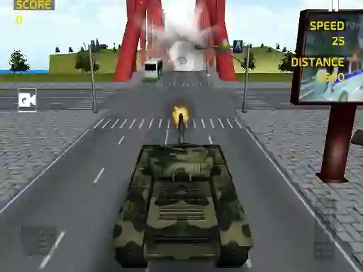 Xogo Army Tank Driving Simulation en liña