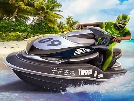 Xogo Jet Ski Water Racing: Power Boat Stunts en liña