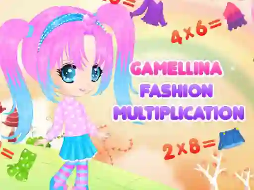 Xogo Gamellina Fashion Multiplication en liña