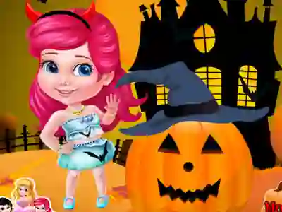Xogo Halloween Pumpkin Decor en liña