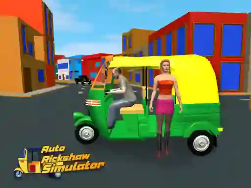 Xogo Auto Rickshaw Simulator en liña