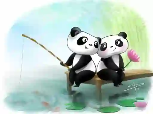 Xogo Pandas Slide en liña