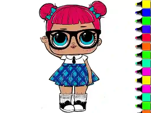 Xogo Easy Kids Coloring Lol en liña