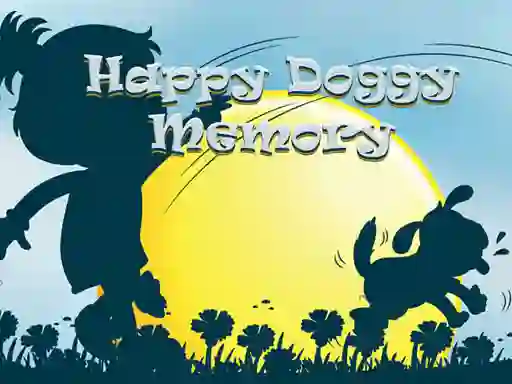 Xogo Happy Dog Memory en liña
