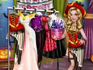 Xogo Dove Halloween Dolly Dress Up en liña
